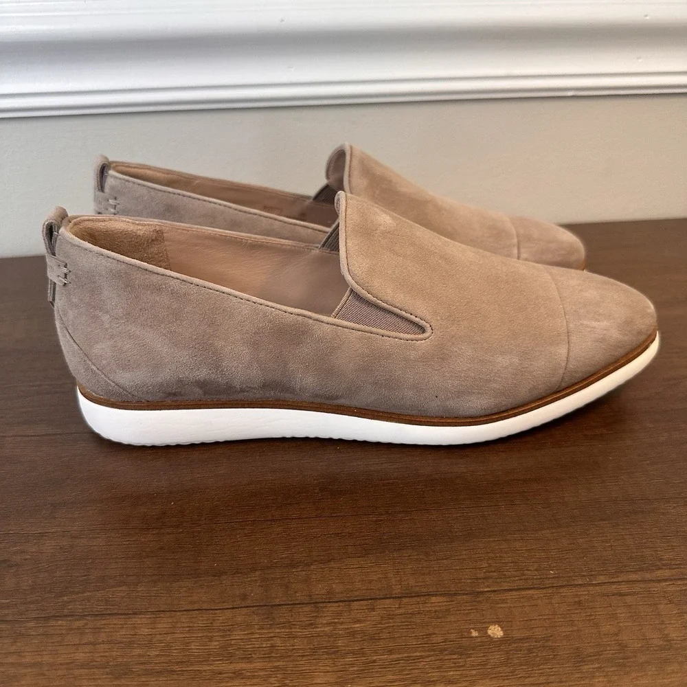 COLE HAAN Womens Grand Ambition 2.0 Galena Loafer 8 Irish Coffee Comfort Office